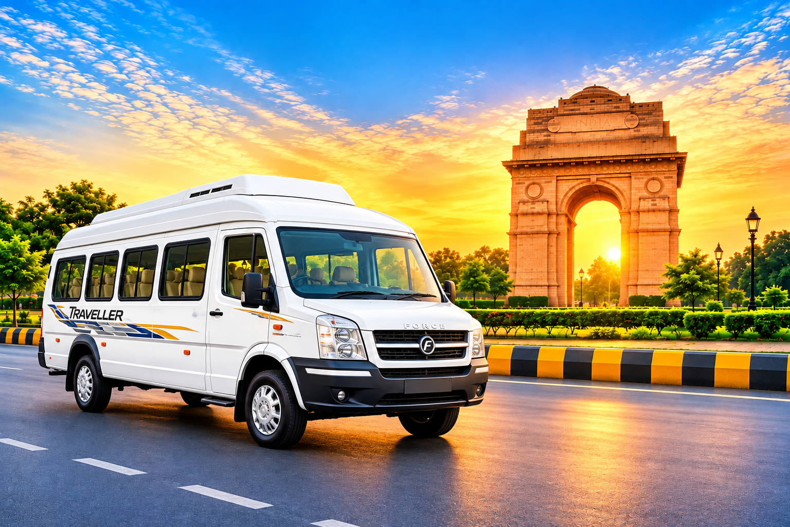 Tempo Traveller on Rent in Delhi for Family Trips and Group Tours